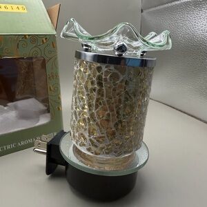 Glass Mosaic Electric Aroma Warmer